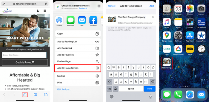 add-your-4change-energy-account-to-your-home-screen-apps-4change